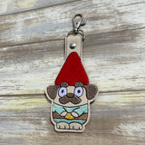 Hecuba Gnome Keychain Bluey Husband