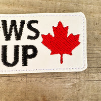 Elbows Up Keychain