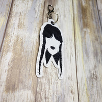 Black And White Wednesday Keychain