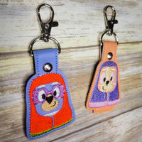 Bluey and Bingo Grannies Keychains