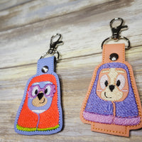 Bluey and Bingo Grannies Keychains