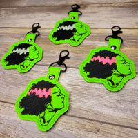 Bride of Frankenstein Keychain