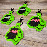 Bride of Frankenstein Keychain