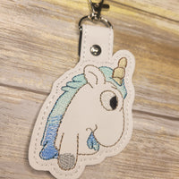 Unicorse CHILDREN from Bluey keychain