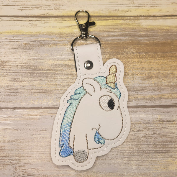 Unicorse CHILDREN from Bluey keychain