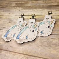 Unicorse CHILDREN from Bluey keychain