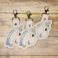 Unicorse CHILDREN from Bluey keychain