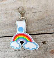 Rainbow Keychain