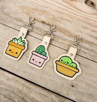 Cactus keychains