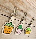 Cactus keychains