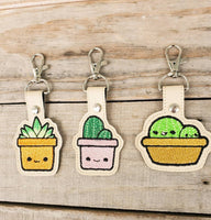 Cactus keychains