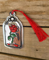 Glass Rose Bookmark