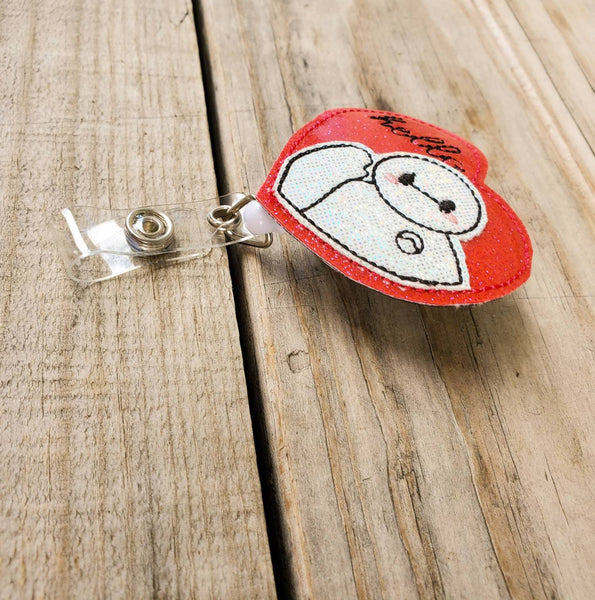 Personal Healthcare Companion Baymax Inspired Badge Reel -  India
