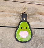 Avocado Keychain