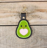 Avocado Keychain