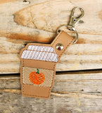 Pumpkin Spice Latte Keychain