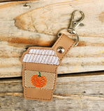 Pumpkin Spice Latte Keychain