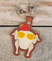 Friends Turkey Head Keychain