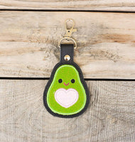 Avocado Keychain