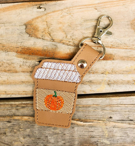 Pumpkin Spice Latte Keychain