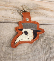 Plague Doctor Keychain