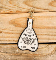 Ouija Planchette Keychain