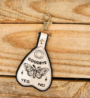 Ouija Planchette Keychain