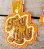 Foxy Lady Keychain