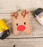 Christmas Reindeer Hand Sanitizer Holder