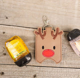 Christmas Reindeer Hand Sanitizer Holder