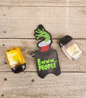 Grinch Ew People Hand Sanitizer Holder