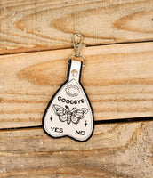 Ouija Planchette Keychain