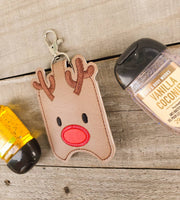 Christmas Reindeer Hand Sanitizer Holder