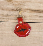 Kiss Lips Keychain