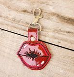 Kiss Lips Keychain