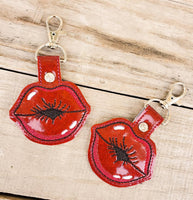 Kiss Lips Keychain