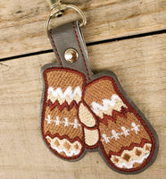 Bernie Sanders Mittens Keychain