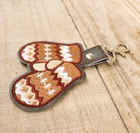 Bernie Sanders Mittens Keychain