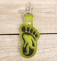 Big Foot Keychain