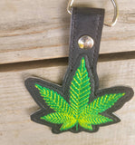 Pot Leaf Keychain