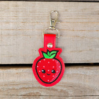 Strawberry Kawaii Keychain