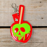 Poison Apple Keychain