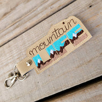 Mountain Life keychain