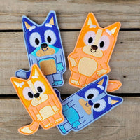 Bluey Heeler Family Finger Puppets