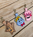 Cereal Monsters Keychains