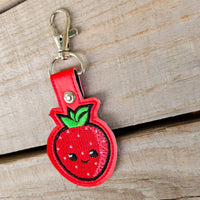 Strawberry Kawaii Keychain