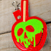 Poison Apple Keychain