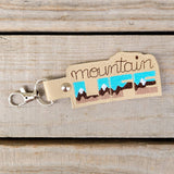 Mountain Life keychain