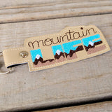 Mountain Life keychain