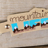 Mountain Life keychain